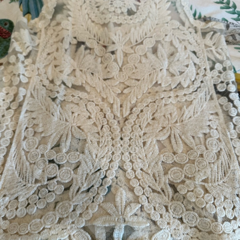 Anthropologie Medium Lace Tank - Picture 2 of 5